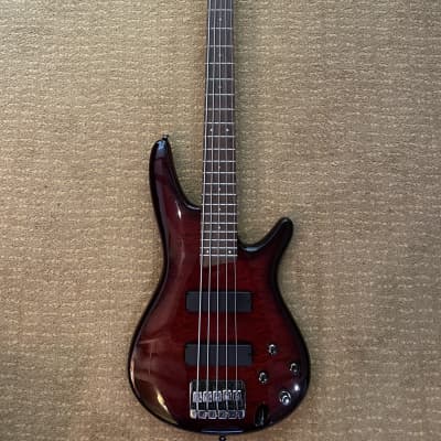 Ibanez SR405QM Soundgear 5-String Bass for sale