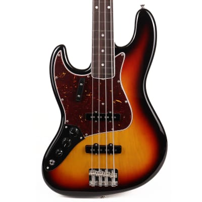 Fender American Vintage II 1966 Jazz Bass Left-Handed 3-Tone Sunburst Used for sale