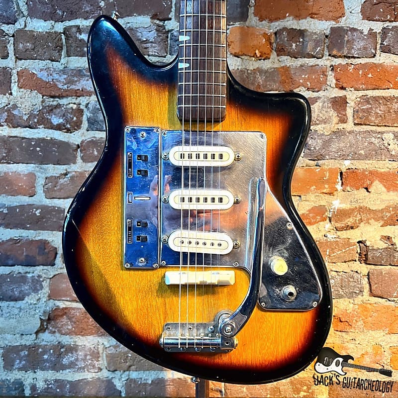 Guyatone LG-130T Electric Guitar (1960s - Sunburst) image 1