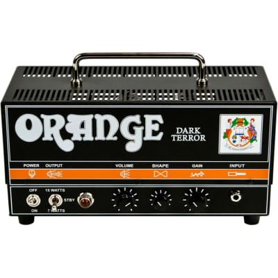 Orange Amplifiers DA15H Dark Terror 15 15W Tube Guitar Amp Head image 1