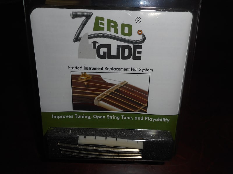 Gold Tone Zero Glide Replacement Slotted Nut For Fender Guitars - ZS-7F image 1