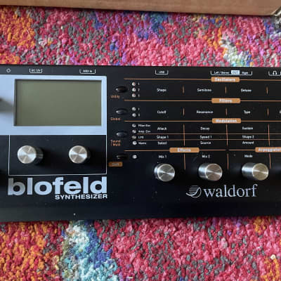 Waldorf Blofeld Desktop  w/ SL License - Black Shadow