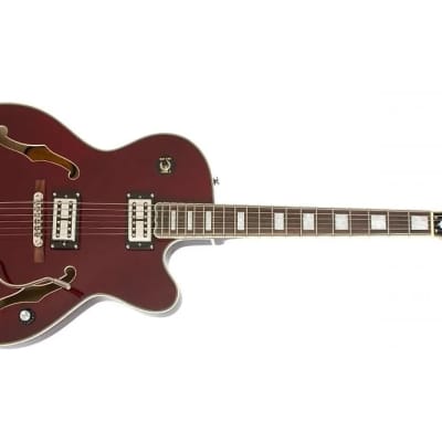 Epiphone Emperor Swingster with Rosewood Fretboard - Wine Red image 2