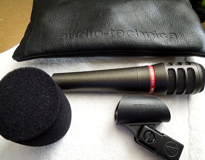 Audio-Technica ATM63HE Hyercardioid Dynamic Microphone (2