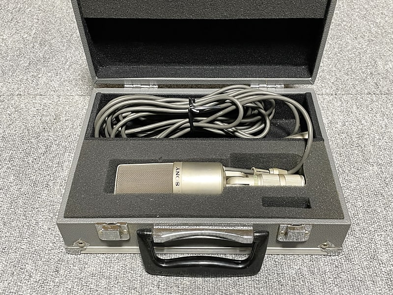 Sony ECM-56P Vintage Microphone w/Hard case | Reverb