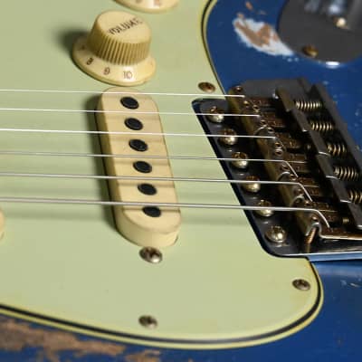 Fender Custom Shop Stratocaster 1964 HREL LPB MB Greg Fessler image 9