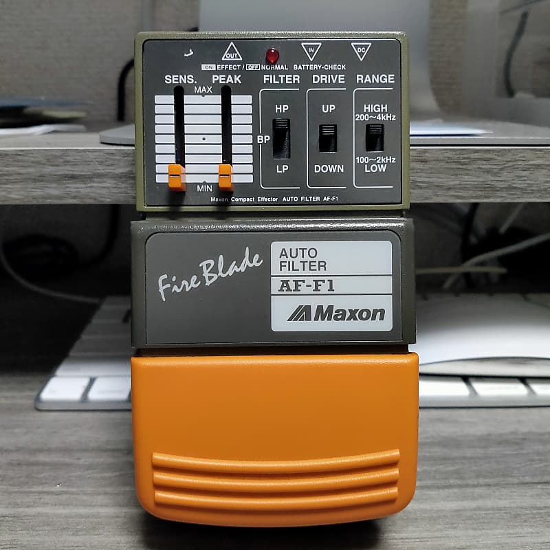 Maxon AF-F1 Fire Blade Auto Filter Wah 1996【MIJ / Made in