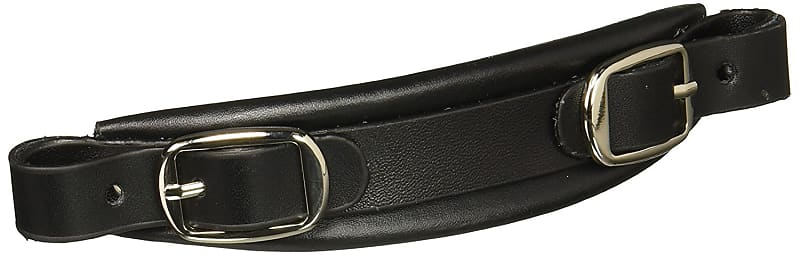 Grover CP66 Leather Handle Top Buckle Black image 1