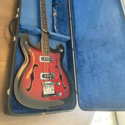 Baldwin Vibraslim Bass 1968 - Red Burst w/OHC for sale