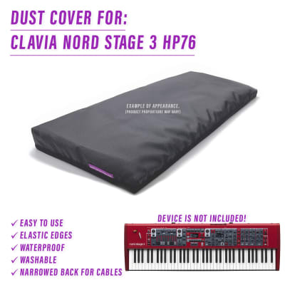 DUST COVER for CLAVIA NORD STAGE 3 HP76