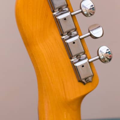 Fender Japan Telecaster neck on a Flame Maple Top Thinline body - unique & lightweight image 5