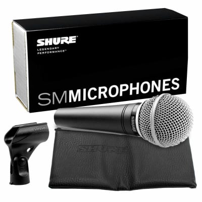 Shure SM48-LC Cardioid Dynamic Vocal Microphone image 1
