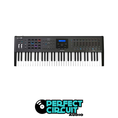 Arturia Keylab 61 mkII MIDI Keyboard Controller (Black)