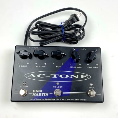 Carl Martin AC-TONE オーバードライブ　49-0327-2 Carl Martinのオーバードライブユニット、AC-Toneをモディファイ