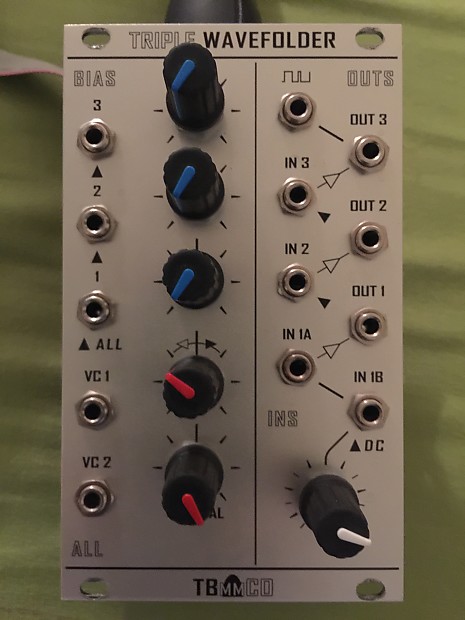 Toppobrillo Triple Wave Folder TWF Eurorack Modular Module wavefolder