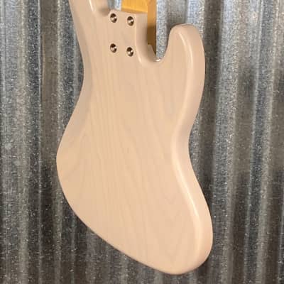 G&L USA 2017 Custom JB 4 String Jazz Bass Blonde Frost Left Hand & Case #4175 Used image 11