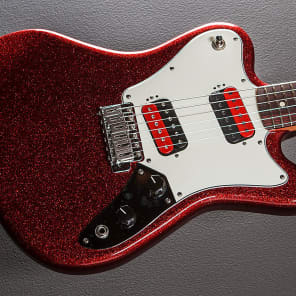 Fender Pawn Shop Super-Sonic 2012 Red Sparkle | Reverb
