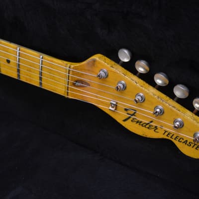 Fender American Telecaster Heavy Relic Nitro Shell Pink  w/ Maple Neck image 5