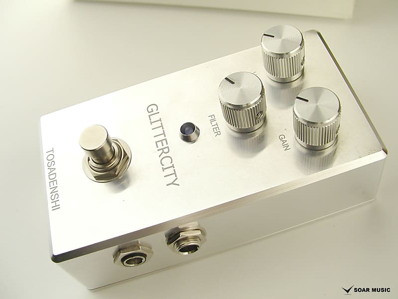 Tosa Denshi Glitter City Over Drive Booster Guitar Pedal Effector