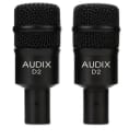 Audix D2 Hypercardioid Dynamic Drum / Instrument Microphone Pair (Used) -Mint in Box! -Free Ship!