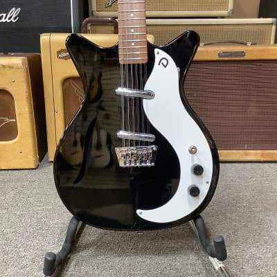 Danelectro '59 Vintage 12 String Electric Guitar - Black image 2