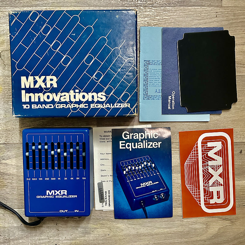 MXR＊ 10BAND EQ/M108 10バンド イコライザー