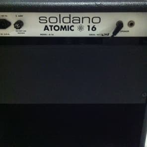 Soldano Atomic 16  Combo Amp Black image 5