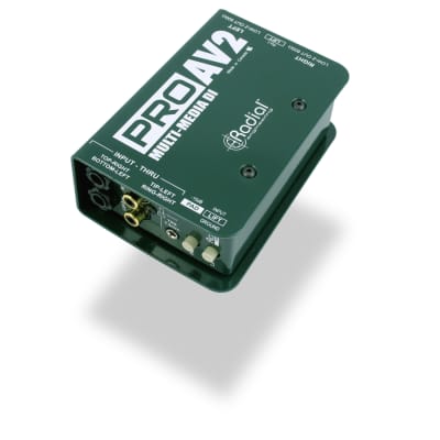 Radial ProAV2 Passive Stereo Multimedia DI Box | Reverb