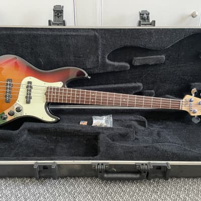 Fender American Deluxe Jazz Bass V 2009 - Sunburst image 1