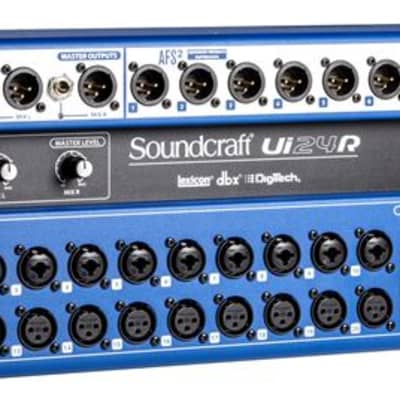 Soundcraft Ui24R Rack Mount Digital Mixer With Wi-Fi Tablet Control image 2