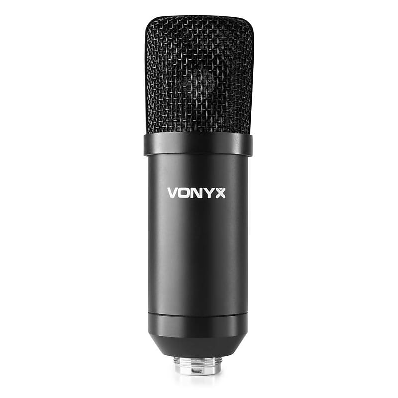 Microphone USB pour PC - Vonyx CM300B micro studio USB et support  incl.table filtre