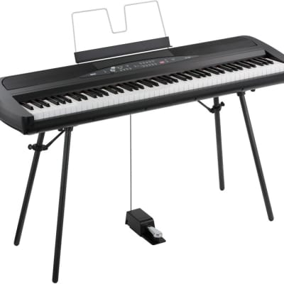 Korg SP-280 Digital Piano with Speakers - Black