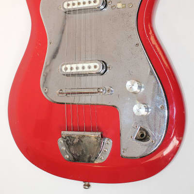 Sekova 2 P/U Electric Guitar • 1967 • Red • Excellent image 4