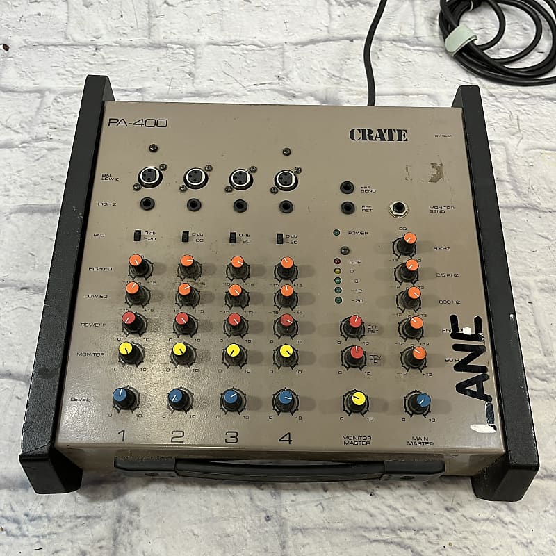 Crate PA400 Powered Mixer Reverb