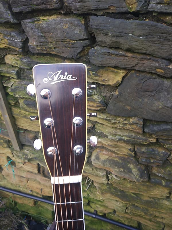 1978 Aria 9210 acoustic. Made in Japan Reverb