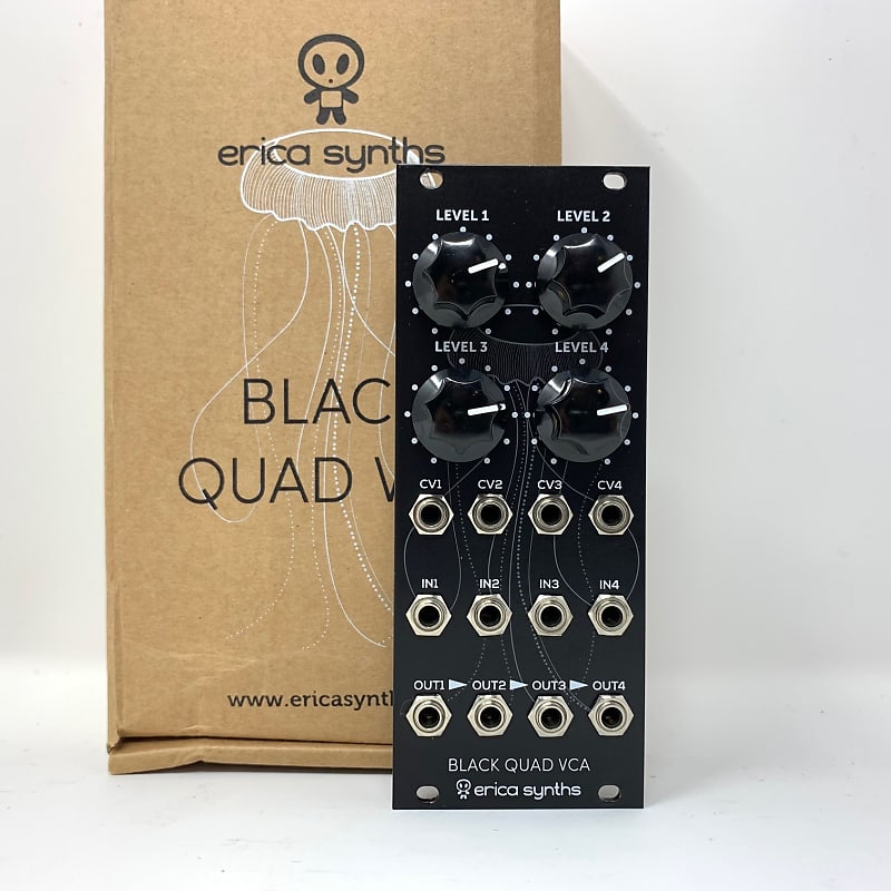 Erica Synths - Black Quad VCA [USED] image 1