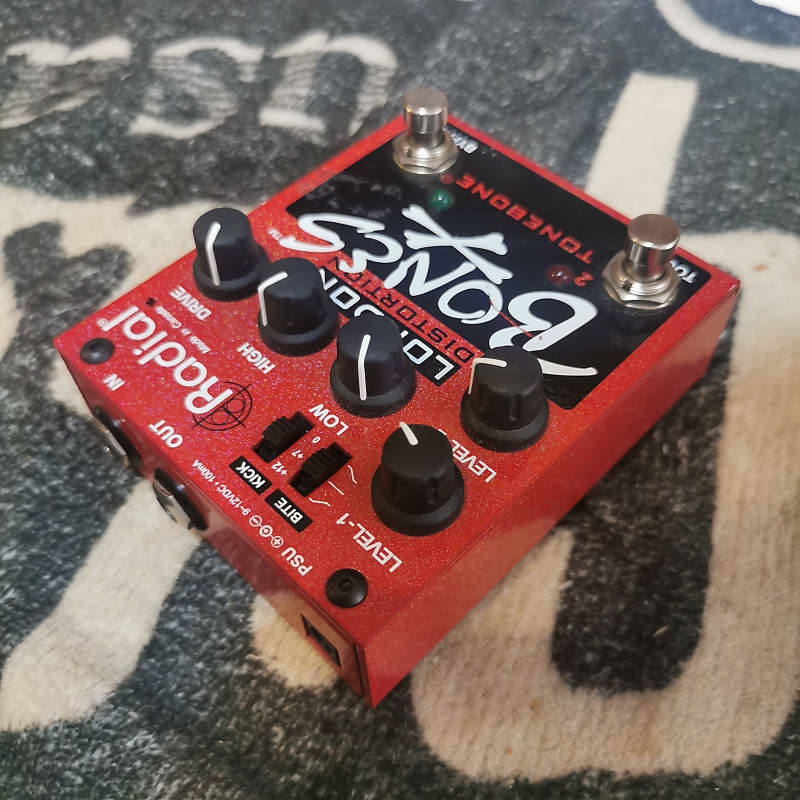 Radial London Bones Distortion ディストーション Radial Engineering Tonebone Bones London Distortion Guitar