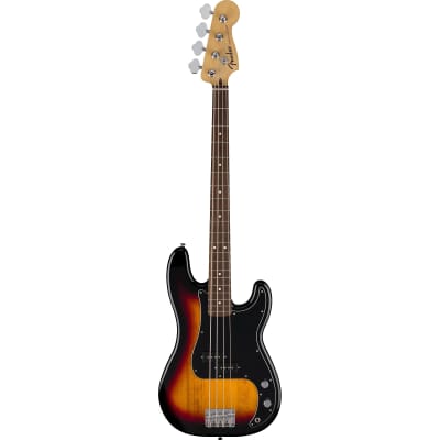1983 Fender Japan Squier SQ Precision Bass - Black | Reverb