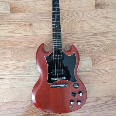 Gibson SG Special 2002 Faded, Ebony, Crescent Moons ABR1 50's Neck for sale