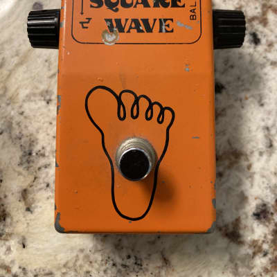 Univox Square Wave 70s Orange Electric guitar Fuzz pedal
