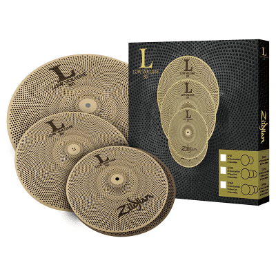 Zildjian LV348 L80 Low Volume Box Set 13/14/18" Cymbal Pack