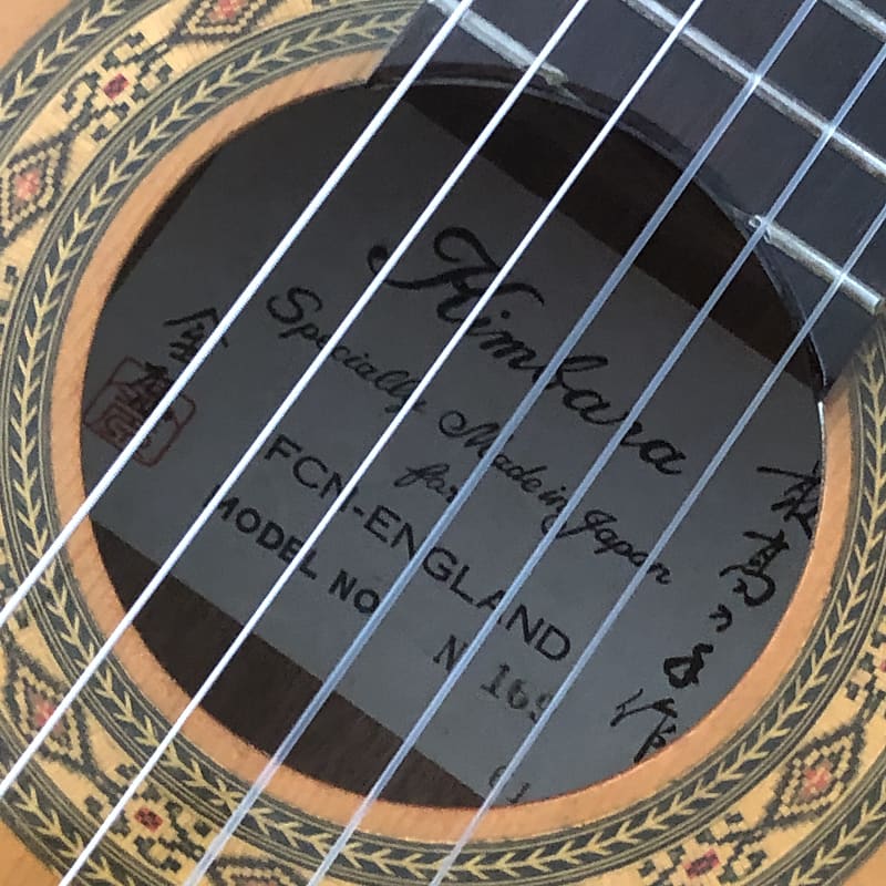 Kimbara N 169 - Stunning Classical Guitar! - 1970's Made in