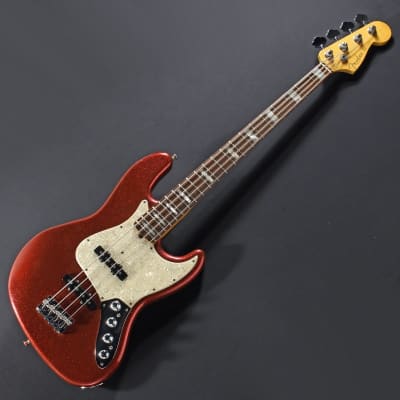 Fender Custom Shop [USED] Custom Classic Jazz Bass RED SPKL w/East UK Preamp '11 for sale