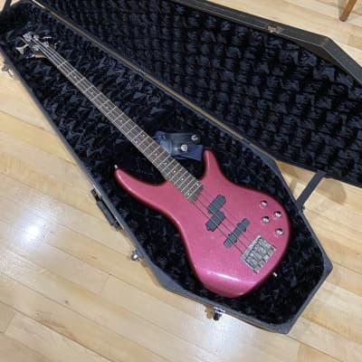 Ibanez Soundgear - Metallic Pink/Magenta with Coffin Case for sale