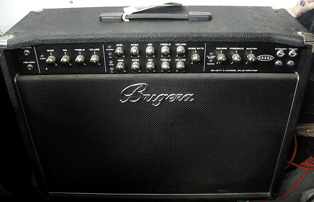 Bugera 333XL 2x12 Tube Guitar Combo Amp 120 watt Amplifier Footswitch FSB104