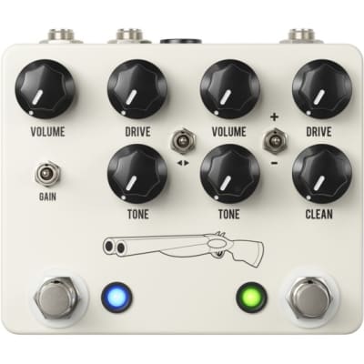 JHS Pedals Double Barrel V4 Overdrive Distortion Pedal for sale