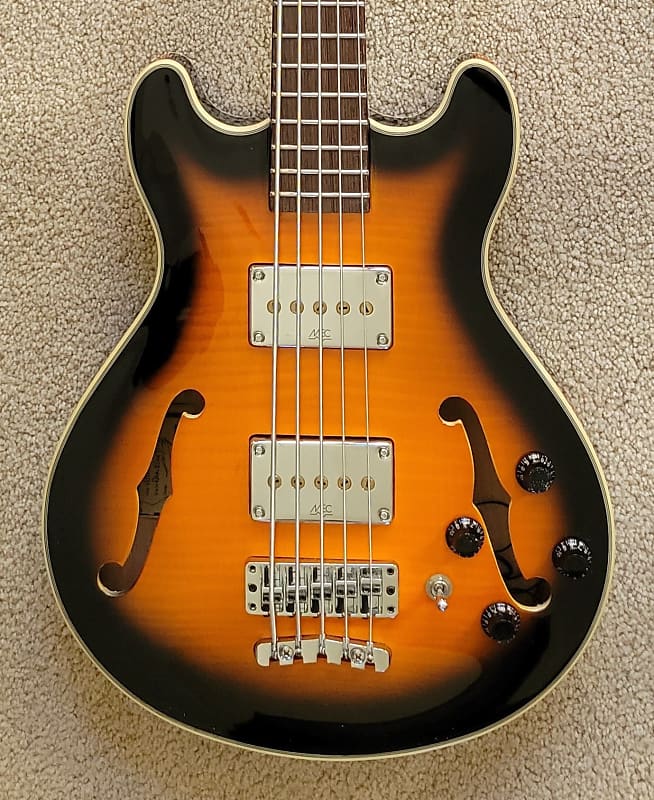 Warwick RockBass Star Bass 5 String Guitar, Vintage Sunburst, New Gig Bag image 1