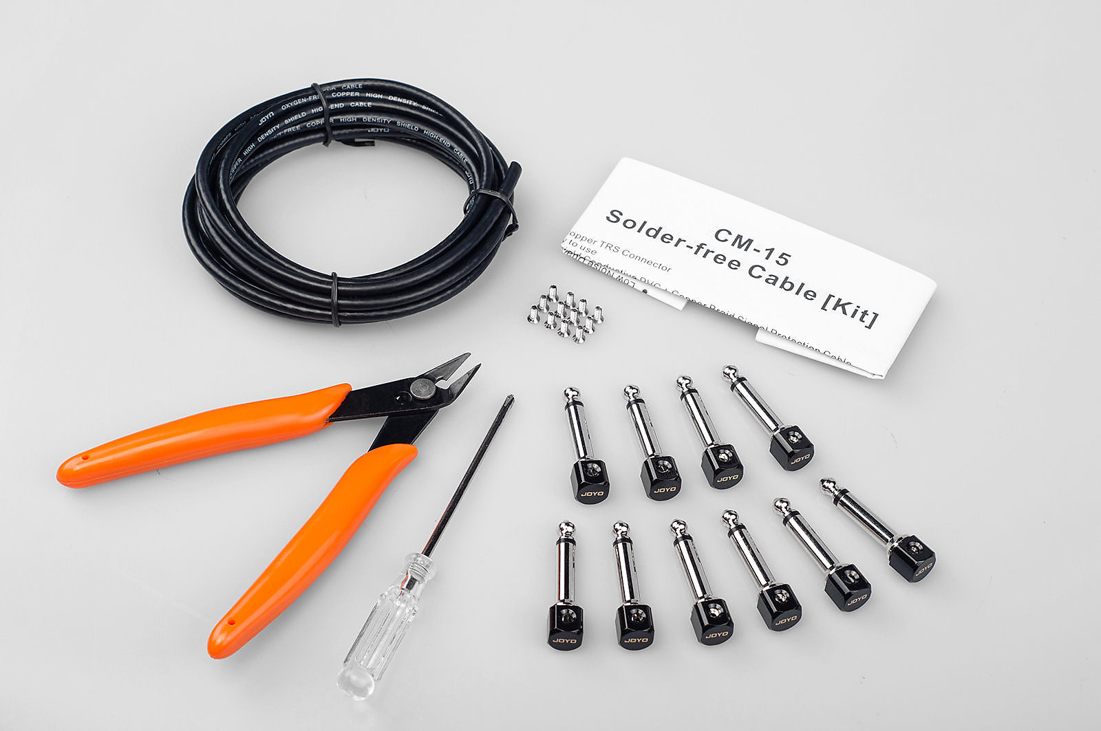 Joyo CM15 SolderFree DIY Patch Cable Kit Reverb