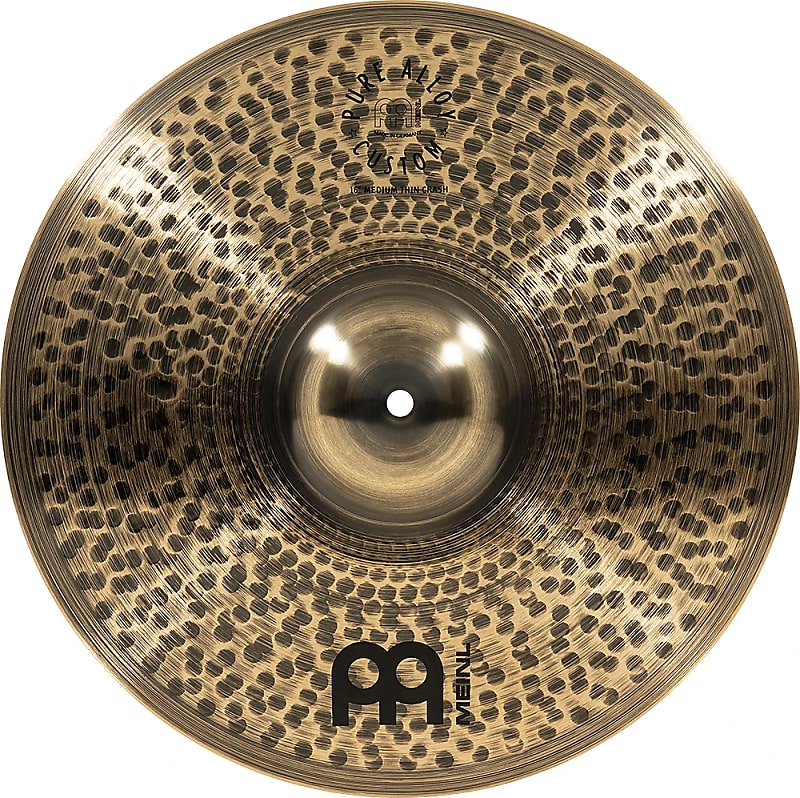 Meinl 16" Pure Alloy Custom Medium Thin Crash Cymbal image 1