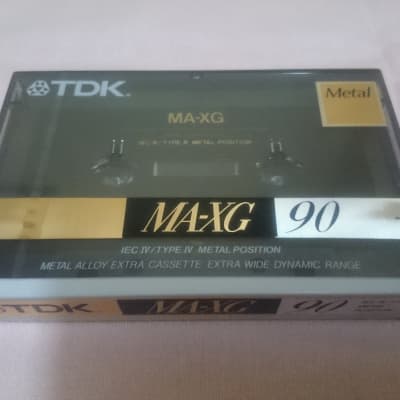 TDK MA-XG 90 Vintage Blank Audio Cassette Tape - Sealed | Reverb